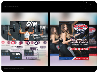 Gym flyer design template business flyer fitness poster flyer design gym brochure gym flyer gym poster