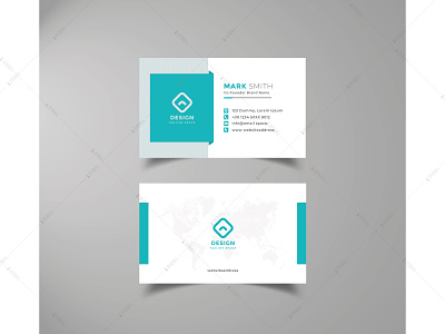 Business card design template