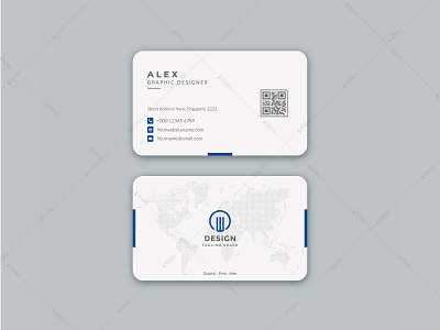 Modern business card template