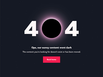 404 error page