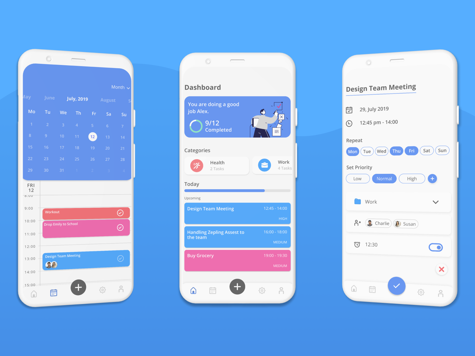 Task Management App concept by Govind Rathi on Dribbble