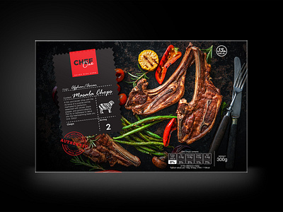 Masala Chops Gourmet Packaging