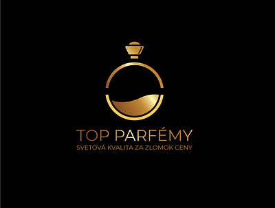 Top Parfemy logo fashion brand fragrance logodesign parfum
