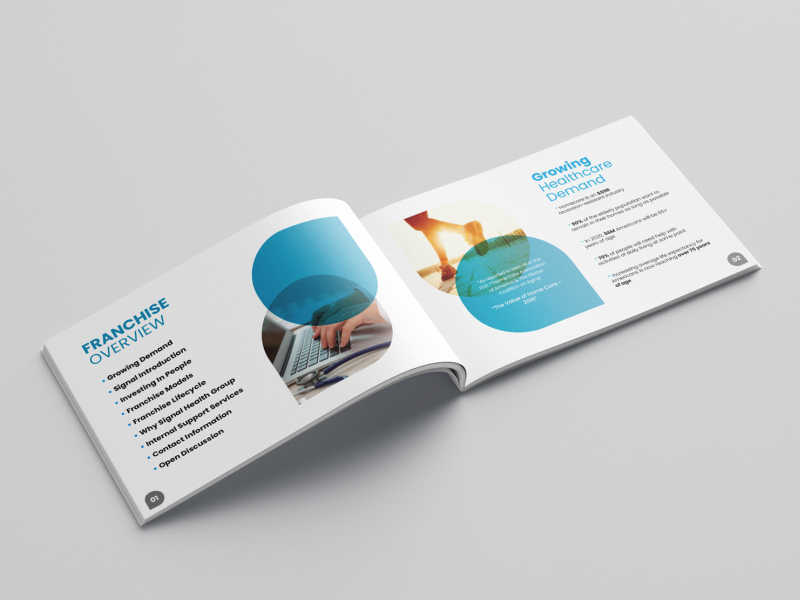 Brochure Inside page by areaz.gd on Dribbble