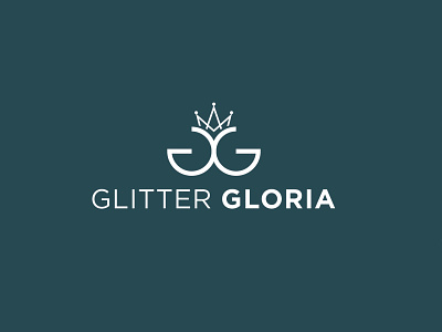 Glitter Gloria Logo logo logo design logodesign