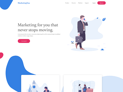 Landing page