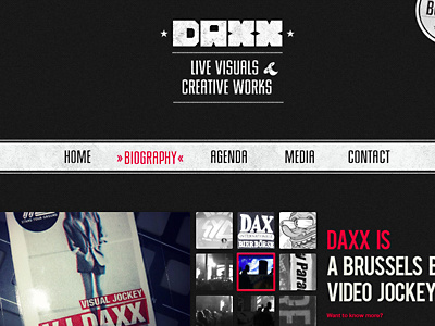 DAXX Visuals daxx visuals webdesign