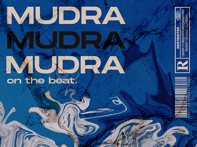 Mudra on the beat album cover cover design
