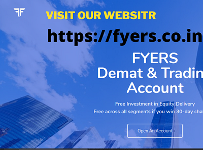 Fyers Demat Account branding fashion fyers demat account typography web