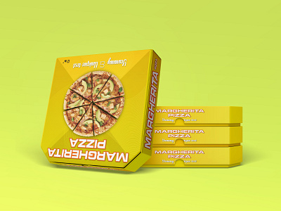 Pizza Box Packaging Design