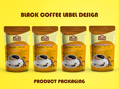 Coffee Bag label design/Packaging Design