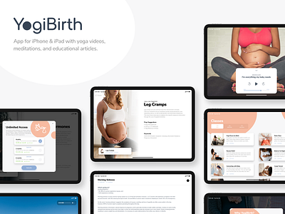 YogiBirth - Pregnancy Yoga, Meditation & Birth Education (iPad)