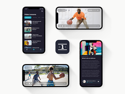 One Court Basketball: basketball drills & workouts app basket basketball coach game mobile app mobile app design mobile design sport training ui ux design