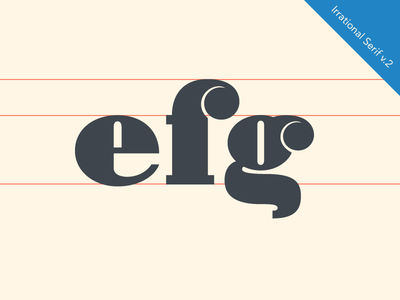 Irrational e f g