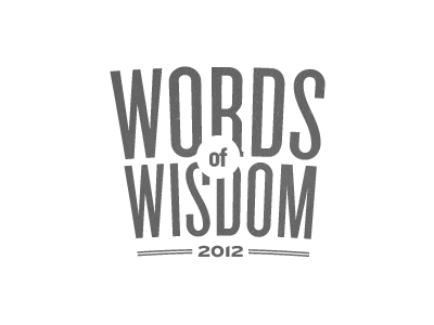 Words of Wisdom - Logo