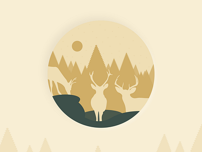 deer illustration