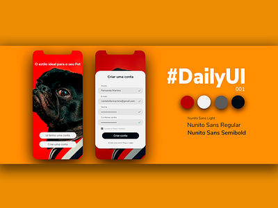 Sign Up | Cadastro | Daily UI