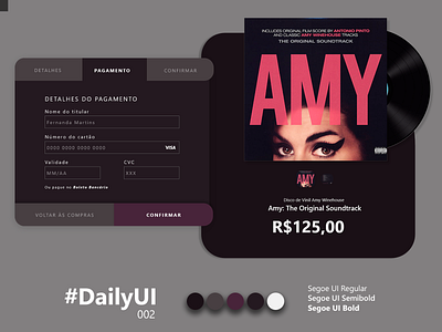 Credit Card Checkout | Daily UI 002 adobexd brazil braziliandesigner credit card checkout dailyui dailyui 002 design designer designs illustration ui uidesign uidesigner uidesigners uiux