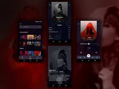 Music Player | Daily UI 009 adobexd app brazil braziliandesigner dailyui design figma mobile app design music app music app ui music art music player ui uidesign uiux