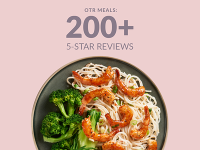 OTR Meals // Simple Web Banner