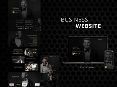 Showman WebSite business design portfolio ui web website