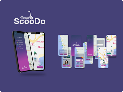 ScooDo branding business design logo ui uimobile