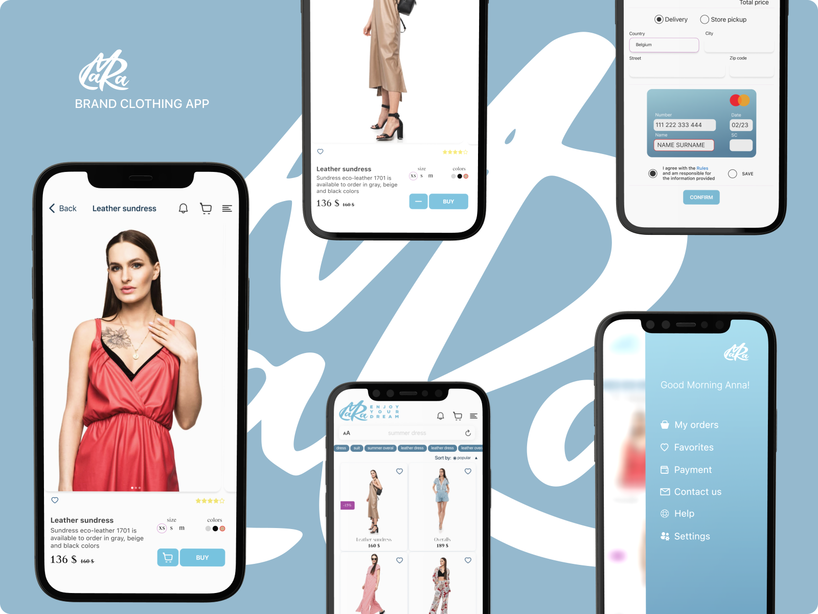 Brand clothing App by Kirill Vasilenko on Dribbble