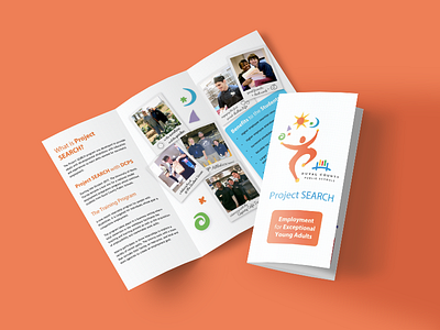 Project SEARCH Brochure brochure exceptional job hunt project search special needs trifold