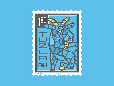 Goat Stamp of Tuzla