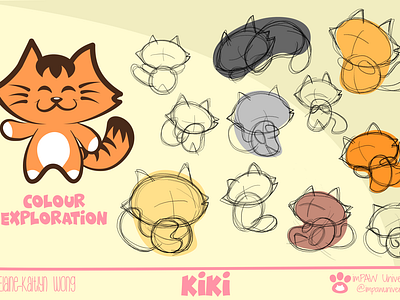 Kiki Character color exploration