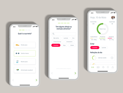 DailyFit Onboarding app challenge dribbble fitness gym health healthy healthy food mobile mobile app prototype ui ui design uidesign user experience user interface ux ux design uxdesign workout