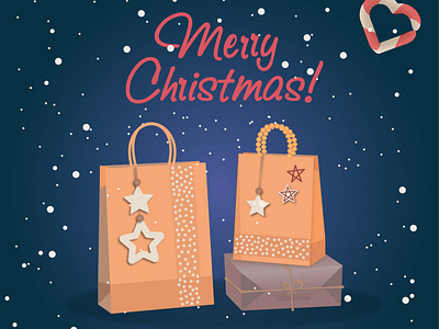 Merry Christmas! gifts graphic design illustration merrychristmas vector