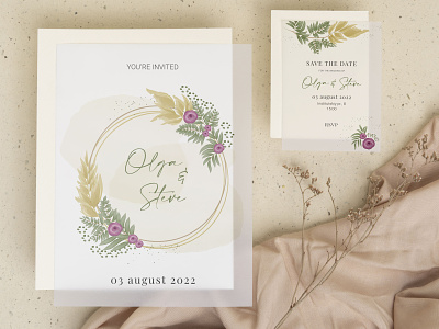 Wedding invitation