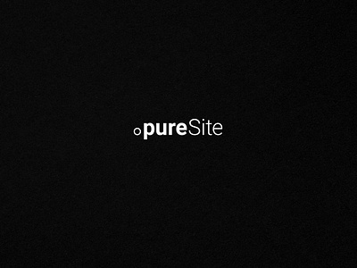 Logo design for pureSite.