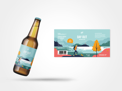 Craft Beer label design beer beer label design graphic design illustration label vector