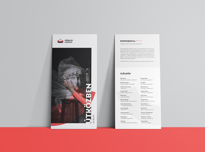 Hungaryan Ethnographic Museum brand branding graphic design invitation card layout design tipography vector