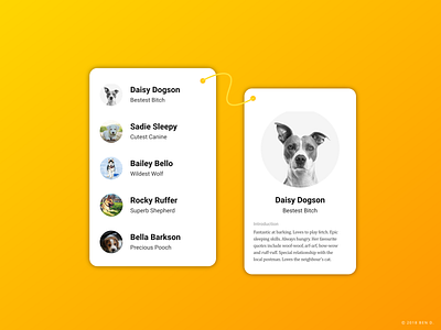 Dog Profiles