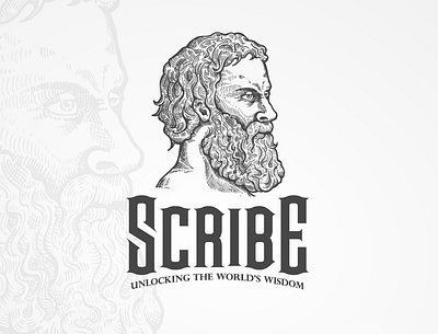 Scribe branding design logo