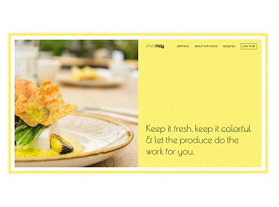 Private Chef Website brand identity branding chef colorful food minimal product design typography ui ui design ux ux desgin web design