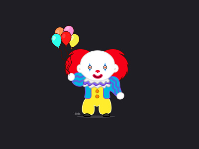 Pennywhise art artwork character characters clown digital art digital illustration digital painting digitalart illustration pennywhise pennywise