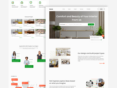 Interior Design Agency Website