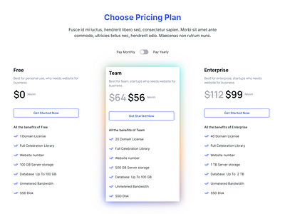 Pricing Plan