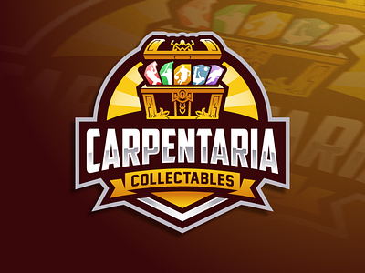 Carpentaria box cards collections gold treasure vintage