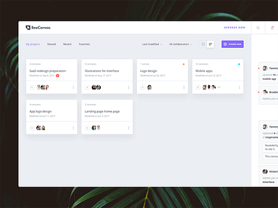 Visual team collaboration tool