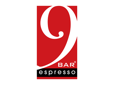 9 bar espresso - logo, packaging, materials
