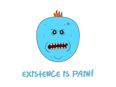 Mr. Meeseeks Rick And Morty Projects :: Photos, videos, logos