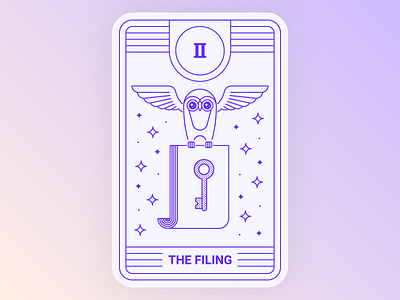 Application Tarot: Filing