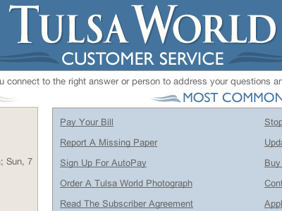 Tulsa World Customer Service fireworks tulsa world web design