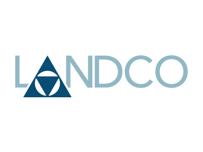 Landco Logo Refresh illustrator logo