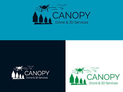 canopy drone 0 brand design branding flat illustration logodesign minimal type typography website